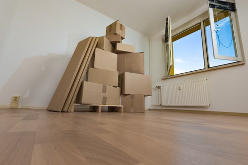 Local removals team planning a move in the Vauxhall area