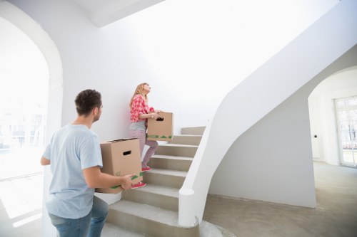 Packing and preparation for a man with a van booking in Vauxhall